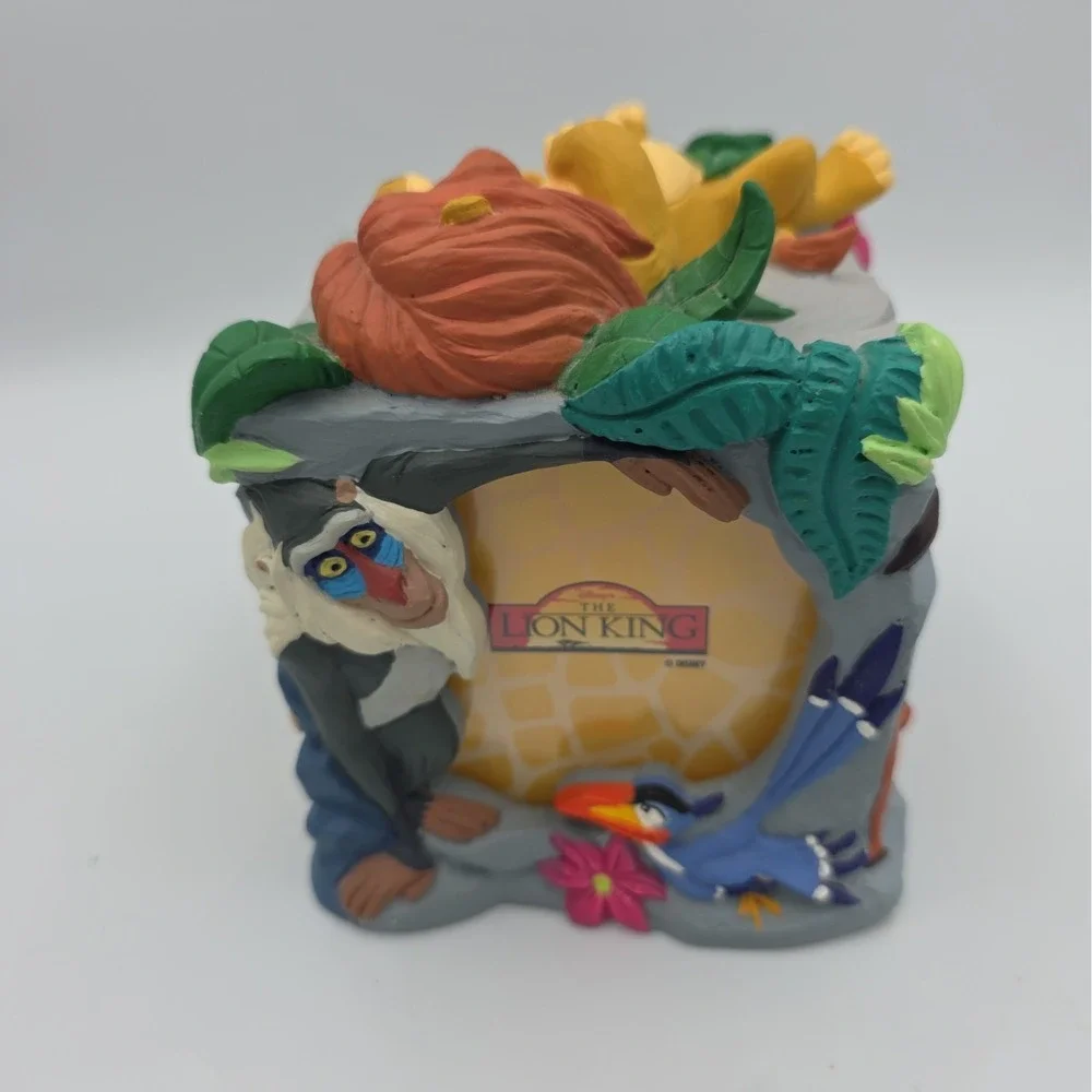 Disney The Lion King 3D Cube Picture Frame Box Rare EUC